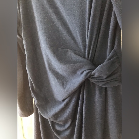 Old Navy size XL maternity long sleeve dress in a striking blue color - Picture 6 of 7